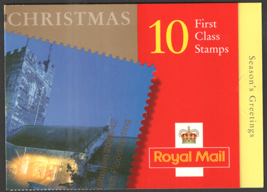 (image for) LX19 / DB12(26) + BMB 2000 10 x 1st Class Christmas Booklet